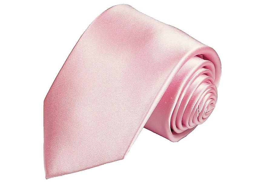Paul Malone Krawatte für Herren Uni Krawatte rosa günstig online kaufen