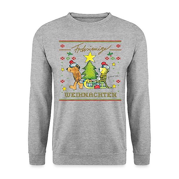 Spreadshirt Sweatshirt Janosch Frohsinnige Weihnachten Ugly günstig online kaufen