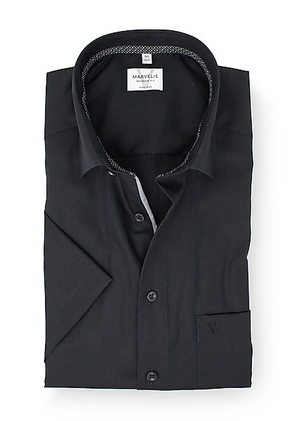 MARVELIS Kurzarmhemd Modern Fit normale, leicht günstig online kaufen