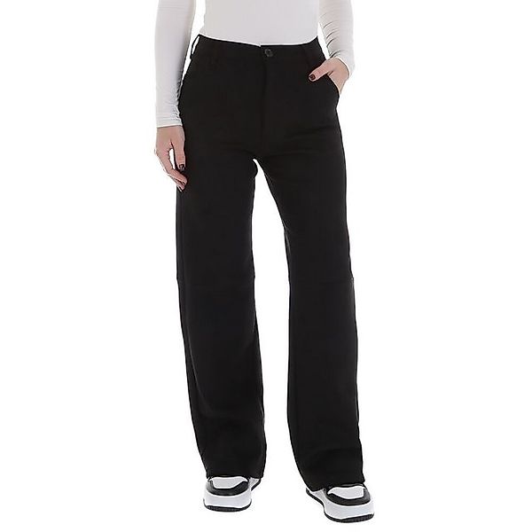 Ital-Design Lederimitathose Damen Freizeit (88836884) Stretch Hose in Leder günstig online kaufen