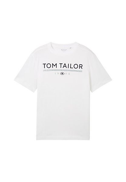 TOM TAILOR T-Shirt T-Shirt Kurzarmshirt (1-tlg., 1) günstig online kaufen