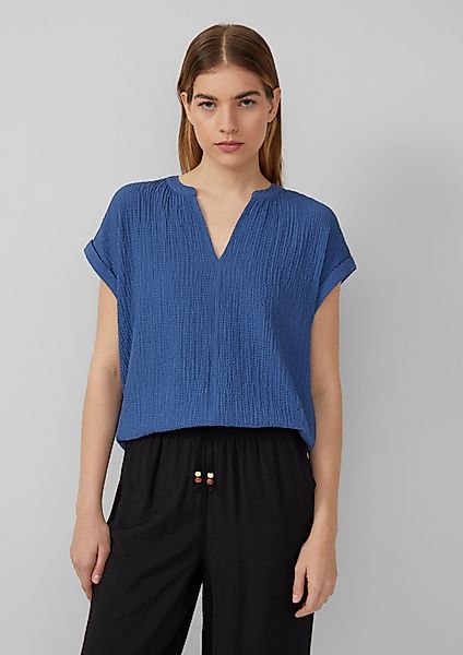 s.Oliver Blusentop Strukturierte Bluse aus Viskosemix günstig online kaufen