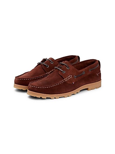 Tommy Hilfiger HILIFGER LIGHT SDE BOAT SHOE Bootsschuh Schnürschuh, Halbsch günstig online kaufen