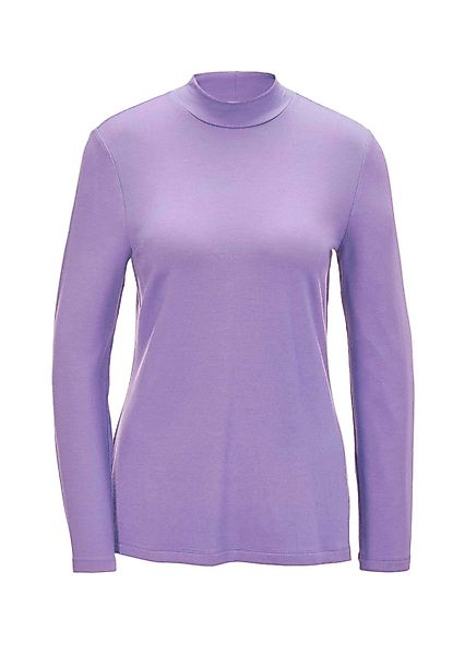 GOLDNER Longpullover "Stehkragenshirt mit Langarm" Ohne günstig online kaufen