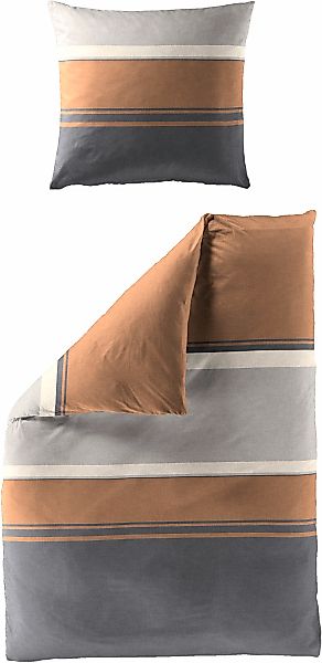 BIERBAUM Bettwäsche "3892" 2 Stk. 100 % Baumwolle, pflegeleicht, kuschelig günstig online kaufen
