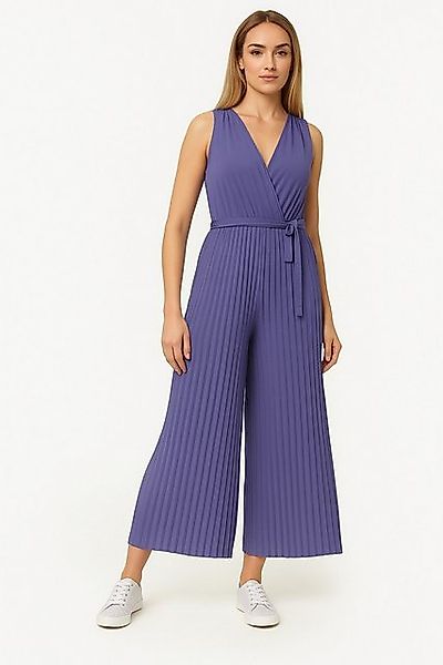Worldclassca Jumpsuit Worldclassca Jumpsuit Pleated Overalls mit Gürtel Ärm günstig online kaufen