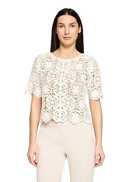 Betty&Co Kurzarmshirt Damen mit U-Boot-Ausschnitt (1-tlg) günstig online kaufen