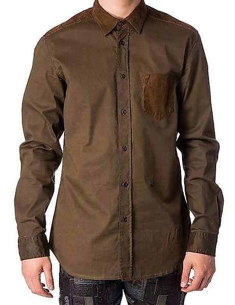 Diesel Langarmhemd Diesel Cordu Camicia 51F Herren Hemd günstig online kaufen