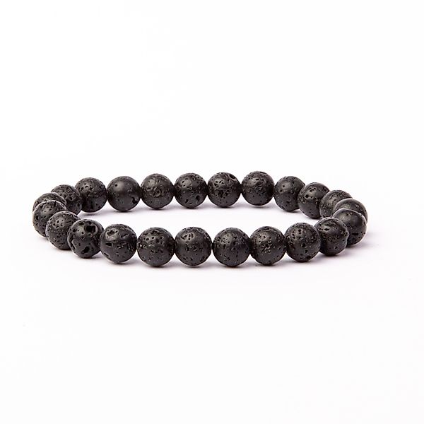 Vascavi Armband Lava Stein Perlenarmband, Made günstig online kaufen