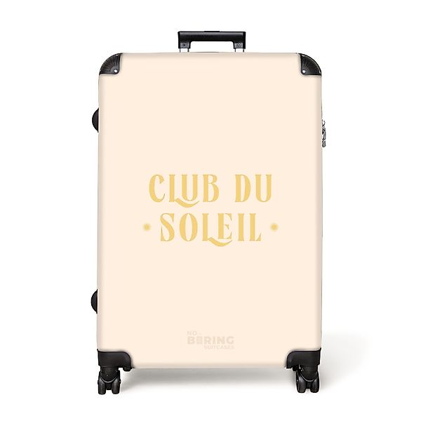 NoBoringSuitcases.com© Hartschalen-Trolley Das Zitat "club du günstig online kaufen
