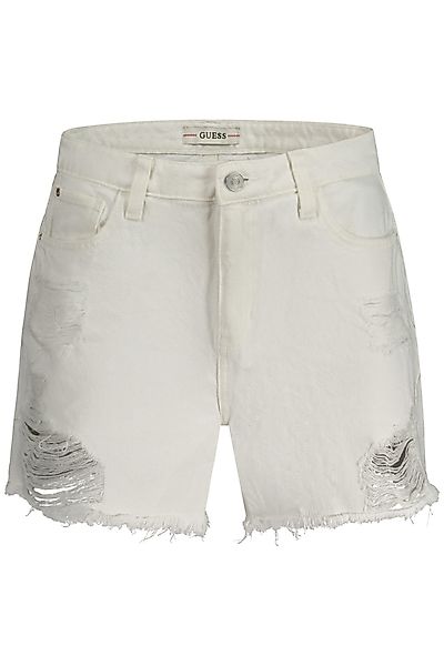GUESS JEANS 2-in-1-Shorts Weiße Damen Jeans günstig online kaufen