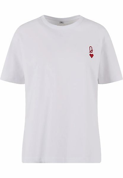 Miss Tee T-Shirt "Miss Tee Queen Card EMB Tee" 1 Stk. günstig online kaufen