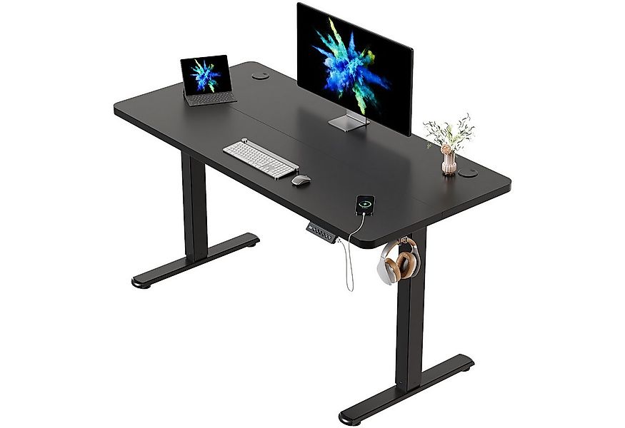 HOMALL Schreibtisch Schreibtisch Höhenverstellbarer mit Gedächtnis und Sitz günstig online kaufen