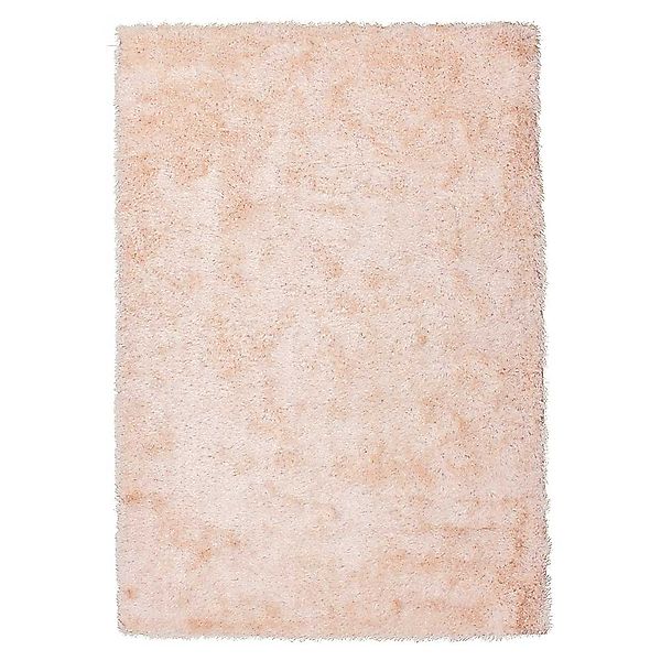 Rosa Teppich aus Hochflor modern günstig online kaufen