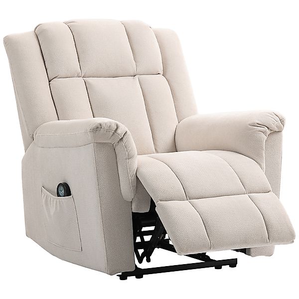 HOMCOM Massagesessel, elektrischer und beheizter Relaxsessel, neigbarer Ses günstig online kaufen