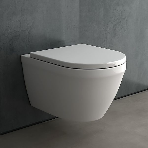 Alpenberger Tiefspül-WC Spülrandloses Hänge WC - günstig online kaufen