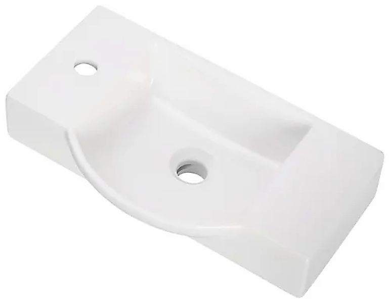 FACKELMANN Waschbecken, Keramik, Breite 55 cm, für Gäste-WC günstig online kaufen