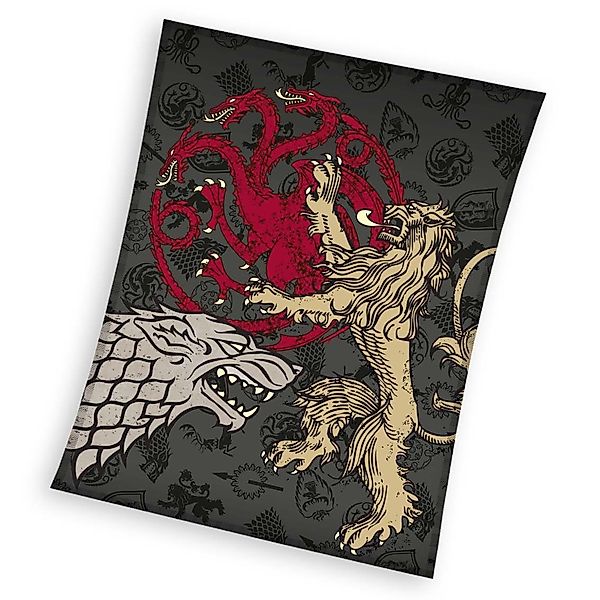 Wohndecke Game of Thrones Coral Fleecedecke günstig online kaufen
