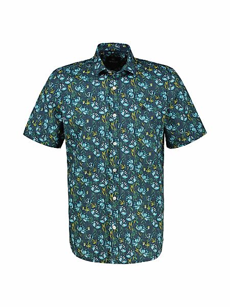 LERROS Kurzarmhemd "LERROS Floral gemustertes Halbarmhemd in Übergrößen" günstig online kaufen