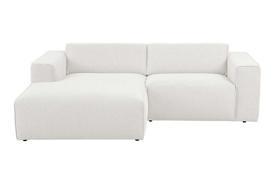 andas Ecksofa Noord, mit Kedernaht, Breite 234 cm, Cord, Struktur, Webstoff günstig online kaufen