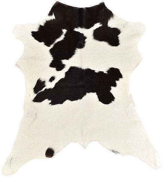 KUHFELL online & NOMAD Fellteppich KALBFELL MINI KUHFELL BRAUN WEISS TRICOL günstig online kaufen