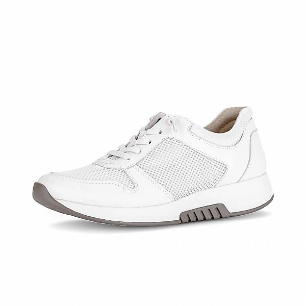 Gabor Sneaker "Sneaker low Materialmix Leder/Lederimitat" günstig online kaufen