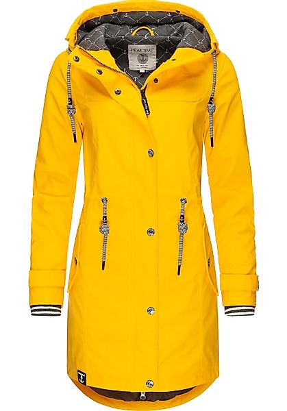 PEAK TIME Regenjacke L60042 stylisch taillierter günstig online kaufen