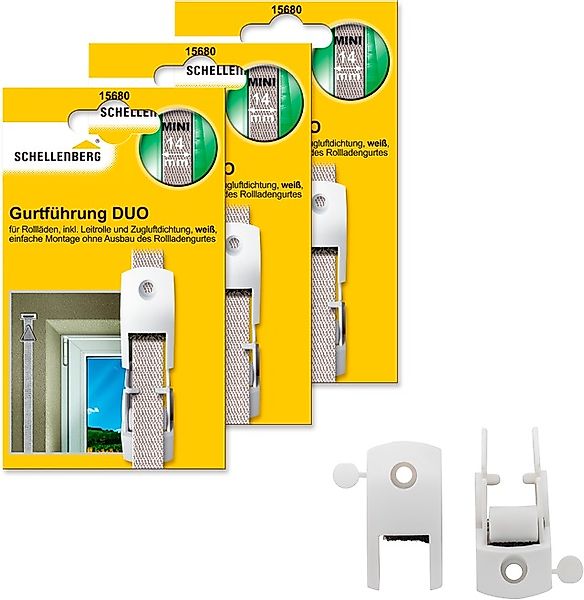 SCHELLENBERG Rollladen-Gurtführung »Duo für das Rollladensystem Mini« Set, günstig online kaufen