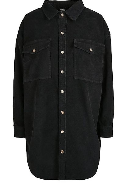 URBAN CLASSICS Kurzarmshirt Urban Classics Damen Ladies Long Corduroy Overs günstig online kaufen