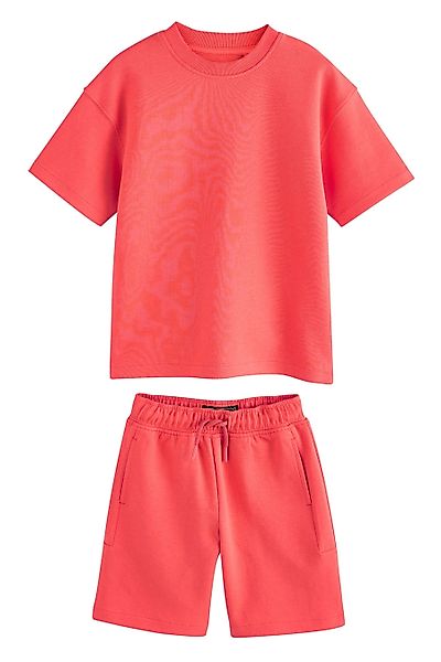 Next T-Shirt & Shorts Schweres T-Shirt/Shorts günstig online kaufen