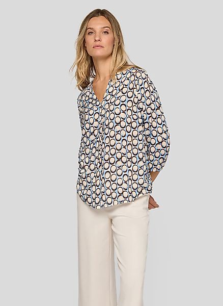 Rabe Druckbluse 3/4-Arm, mit grafischem Muster günstig online kaufen