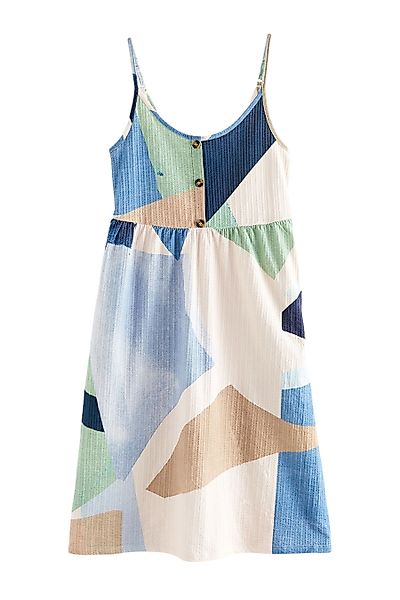 Next Trägerkleid Sommerkleid aus Baumwolle mit günstig online kaufen
