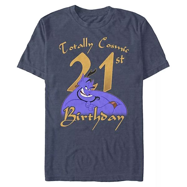 Disney - Aladdin - Genie Birthday 21 - Männer T-Shirt günstig online kaufen