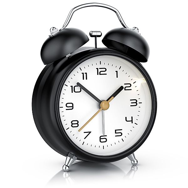 BEARWARE Wecker Analog, Retro, rund, Beleuchtet, günstig online kaufen