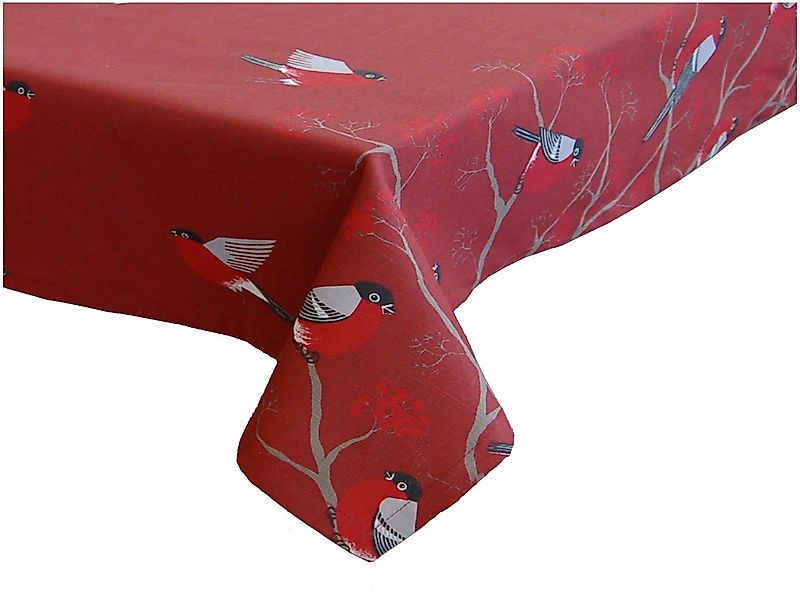 beties Tischdecke Beeren Vögel (1 Stück Tischtuch), in verschiedenen Größen günstig online kaufen
