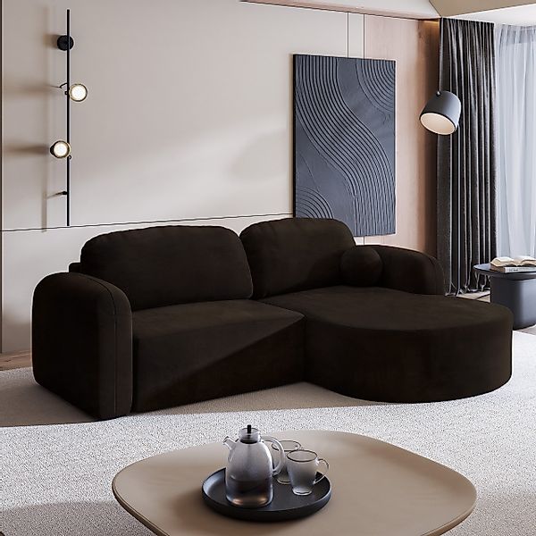 Masseno Ecksofa AMILIA mit Schlaffunktion L-Form, günstig online kaufen