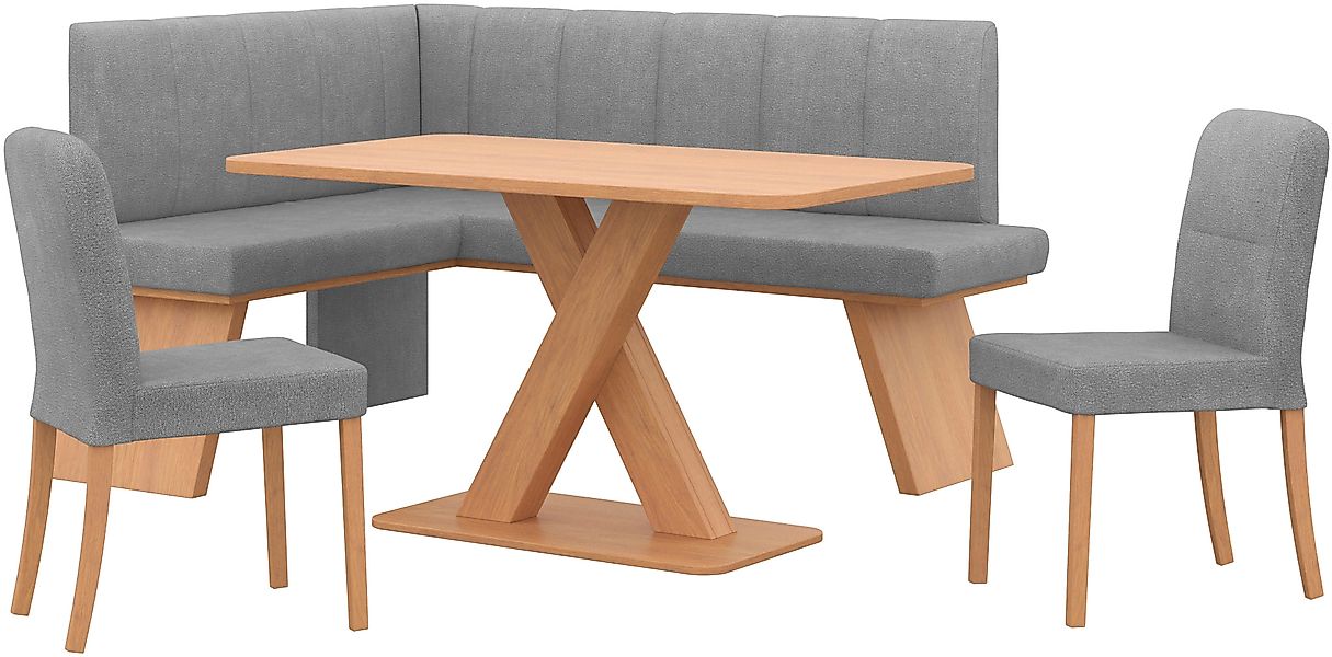 Home affaire Eckbankgruppe »Nina« Set, 4er, 4 Stk. tlg. Sitzgruppe Esszimme günstig online kaufen