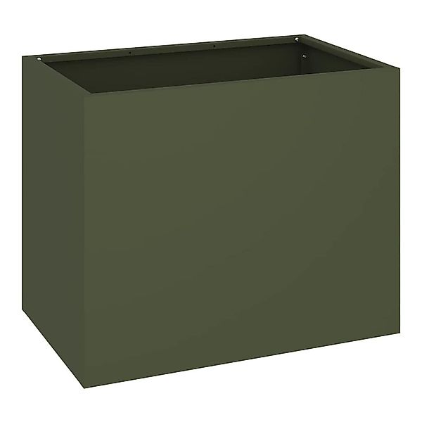 vidaXL Blumentopf Gartenblumentopf Olivgrün 50 x günstig online kaufen