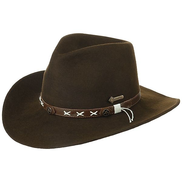 Scippis Cowboyhut (1-St) Cowboyhut mit Lederband, günstig online kaufen