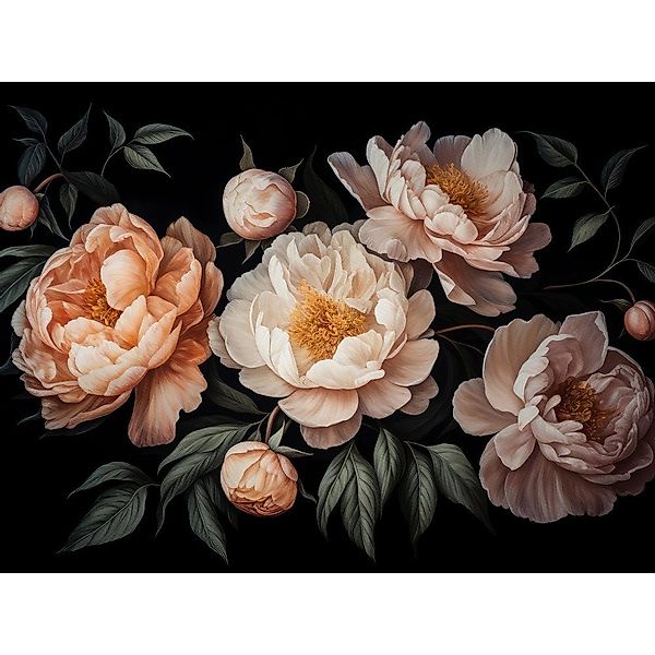 raxxa Platzset "Üppige Dunkelheit: Blumige Vintage-Gothic-Kunst", günstig online kaufen