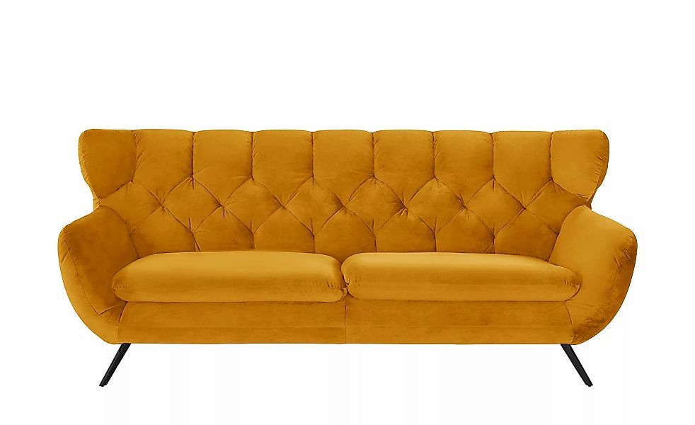 Jette Home Sofa  Caldara ¦ gelb ¦ Maße (cm): B: 225 H: 94 T: 95.0 Polstermö günstig online kaufen