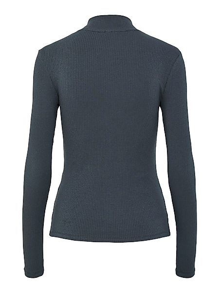 pieces Stehkragenshirt PCKITTE ZIP LS T-NECK günstig online kaufen