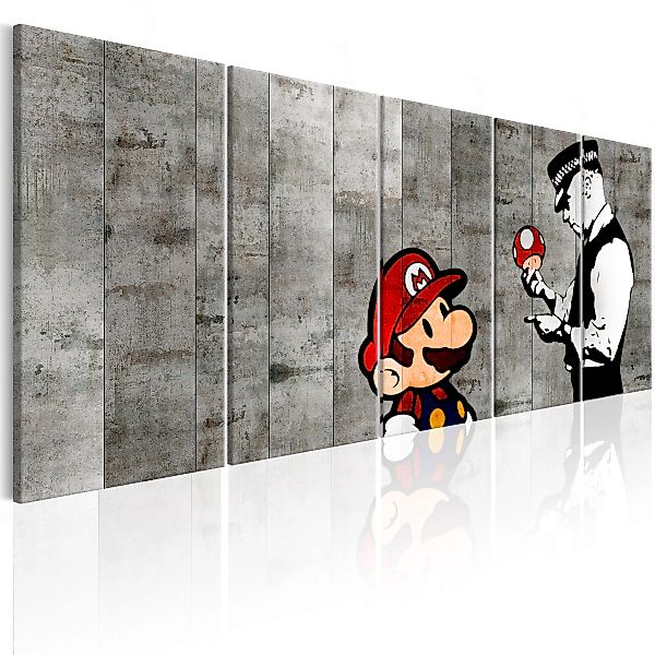 Wandbild - Graffiti On Concrete günstig online kaufen