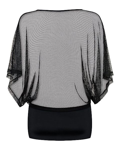 Obsessive Minikleid Mini Netz-Kleid mit String - schwarz (2-tlg) transparen günstig online kaufen