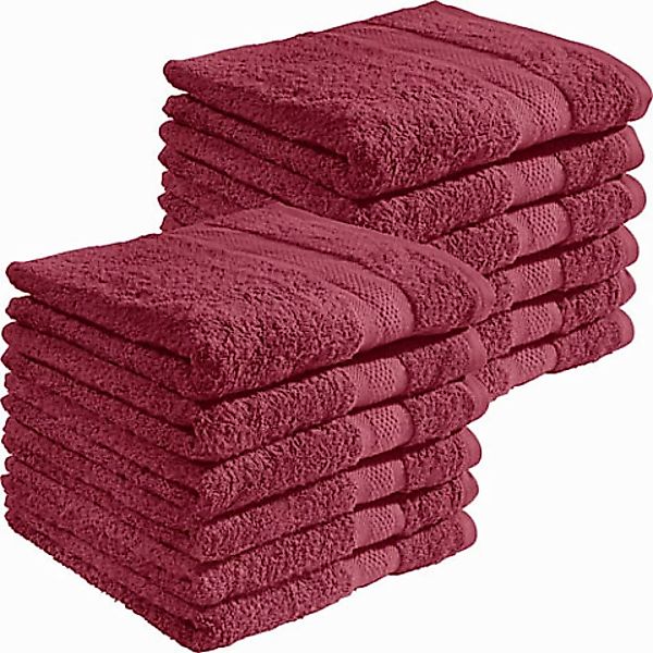 REDBEST Handtuch Handtuch "Chicago" 12er-Pack, Frottier, günstig online kaufen