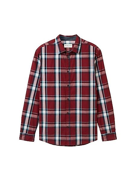TOM TAILOR Karohemd KaroHemd für Herren (1-tlg) günstig online kaufen