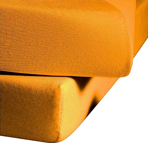 fleuresse Spannbettlaken "Ines hochwertiger Jersey aus reiner Baumwolle," a günstig online kaufen