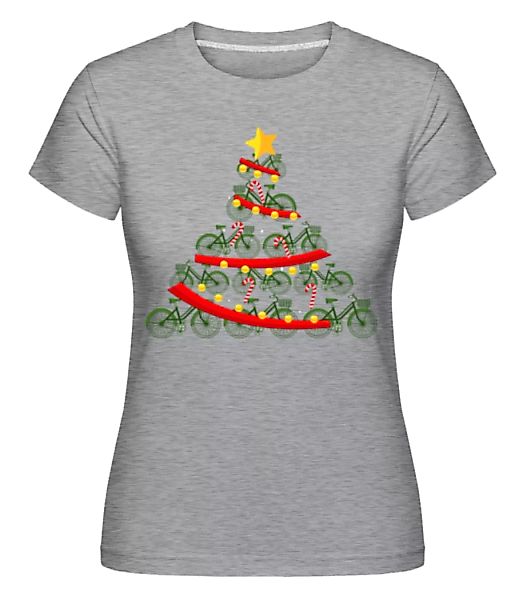 Fahrrad Weihnachtsbaum · Shirtinator Frauen T-Shirt günstig online kaufen