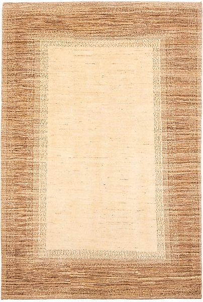 morgenland Wollteppich »Gabbeh - Perser - 209 x 146 cm - beige«, rechteckig günstig online kaufen