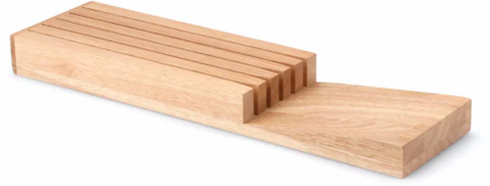 Continenta Messerblock, für Schublade, Gummibaum-Holz, 39x11x3,5 cm günstig online kaufen